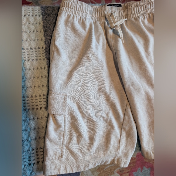 Boys Beige Cargo Sports Shorts Buffalo David Britton Parker Slim Fit Size 14/16 - Picture 8 of 8